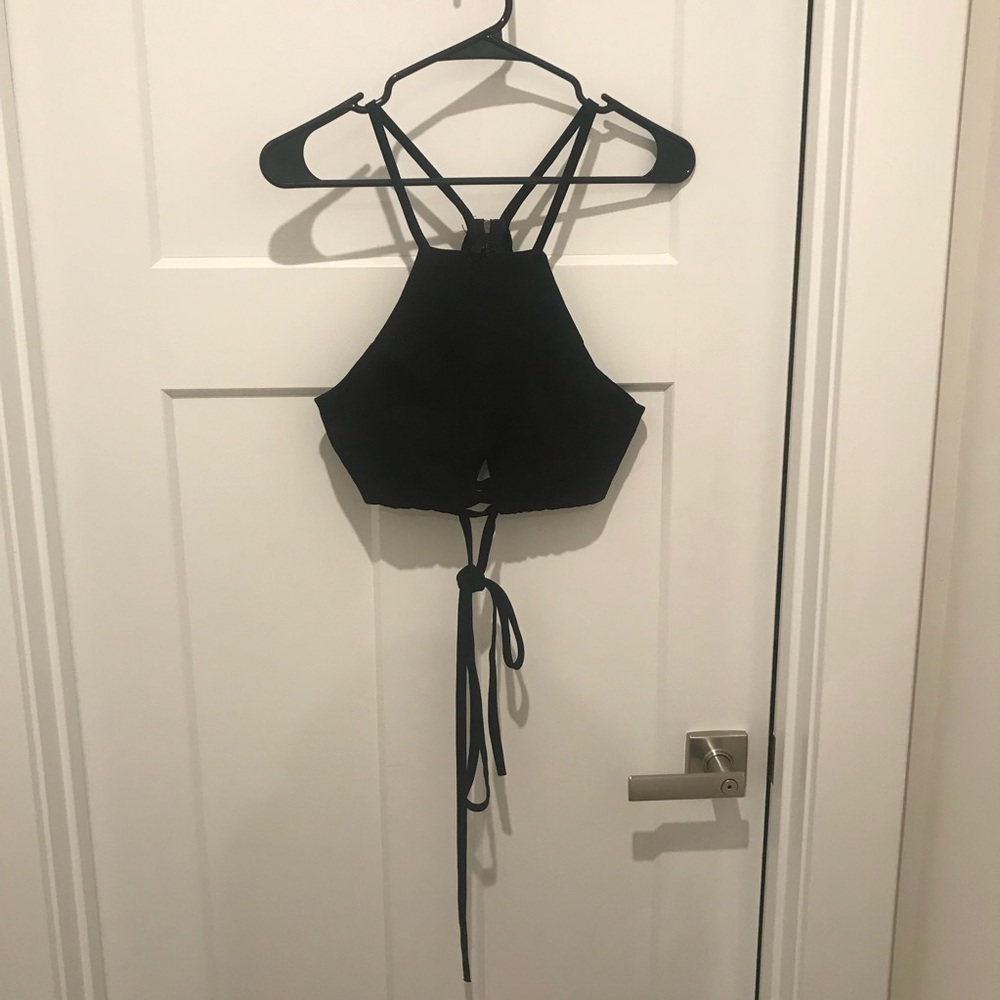 Black Crop Top